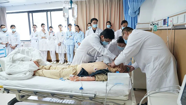 硬核演练！四川结石病医院筑牢患者生命“安全墙”(图1)